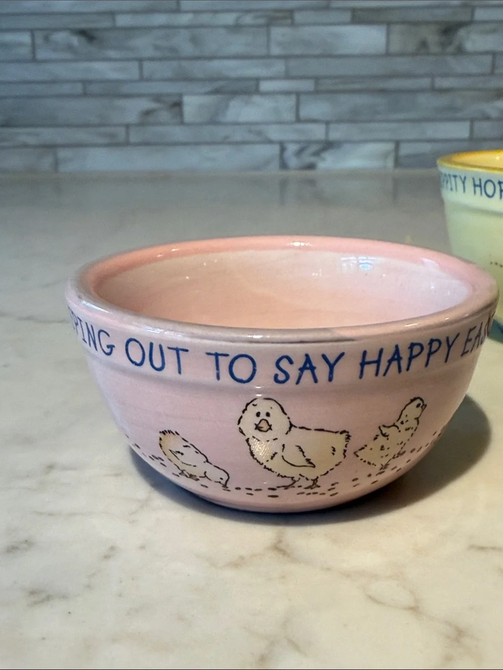 Boyd’s Collection Bearware Pottery Works Easter Bowls